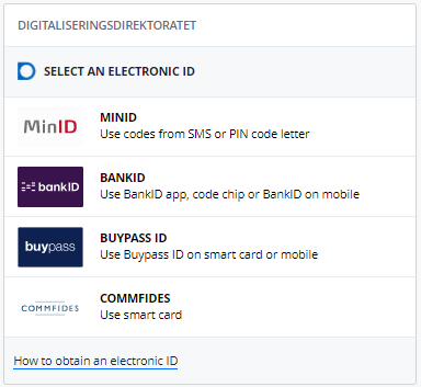 How to log on with BankID with code device | eid.difi.no